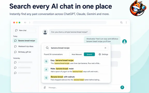 ChatGPT History Search store screenshot 1