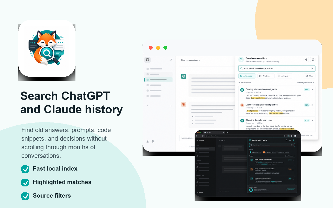 ChatGPT History Search: Browse your full chat history