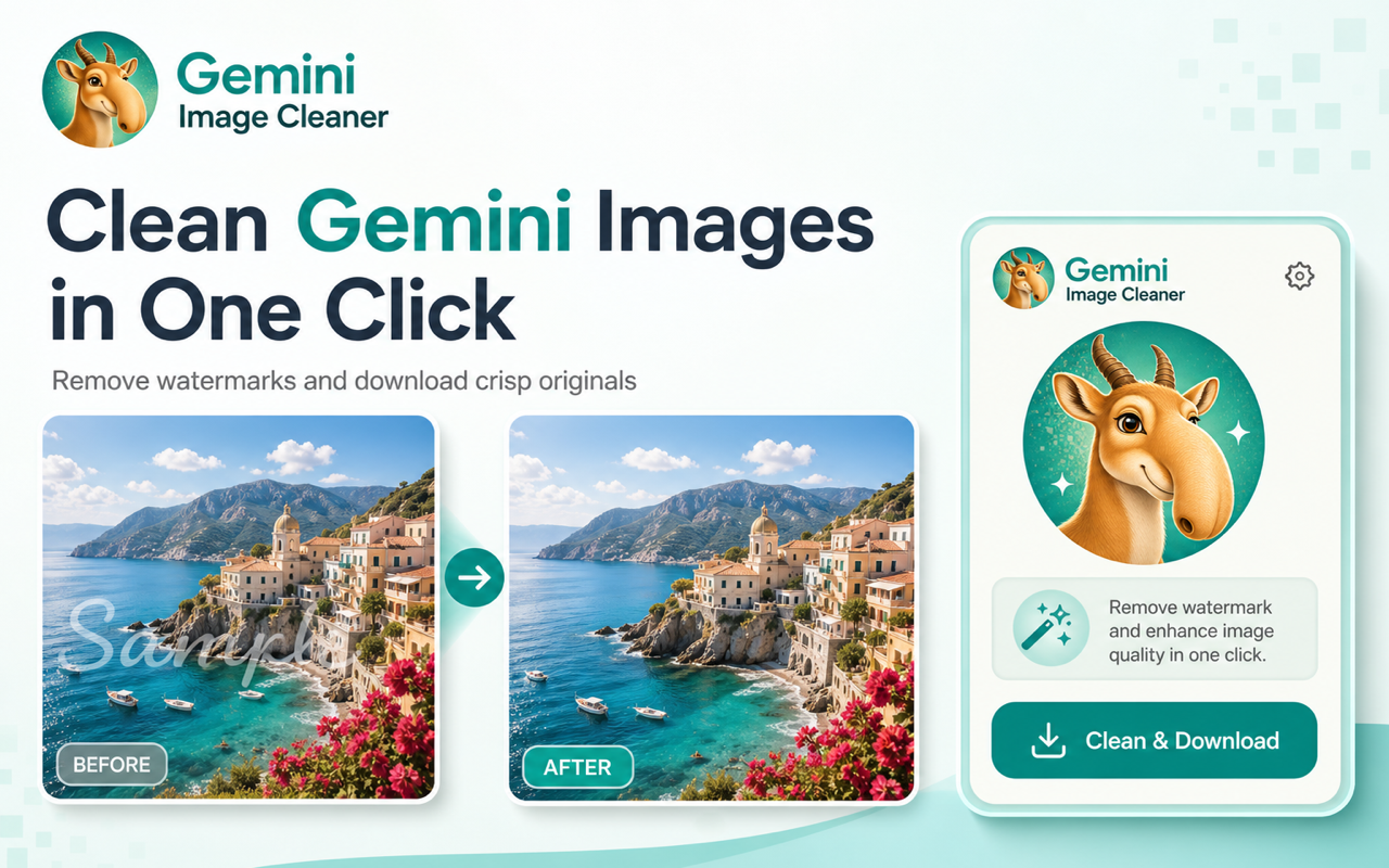 Gemini Image Cleaner store screenshot 1