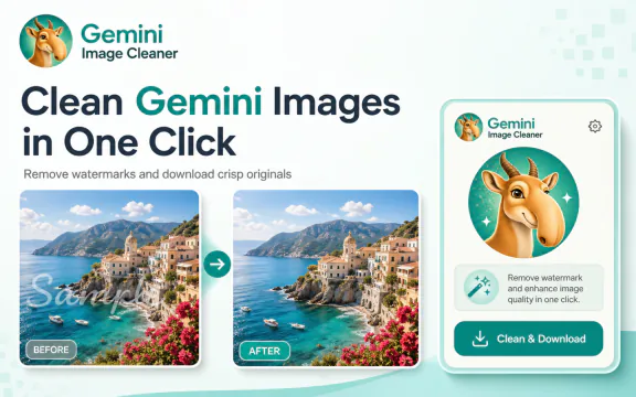 Gemini Image Cleaner store screenshot 1