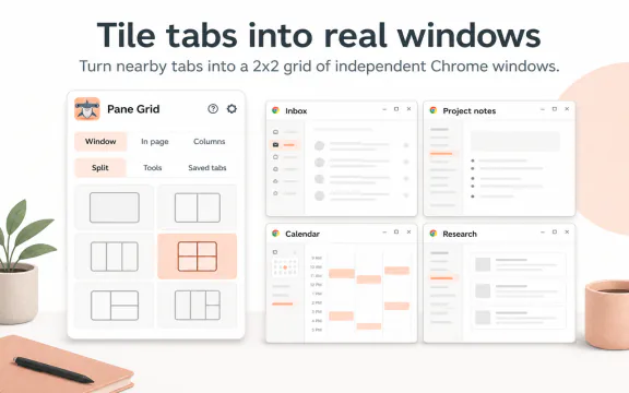 Pane Grid store screenshot 1